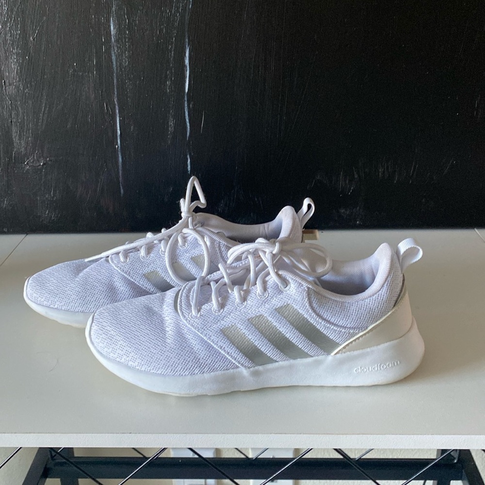 White Adidas, good condition:)